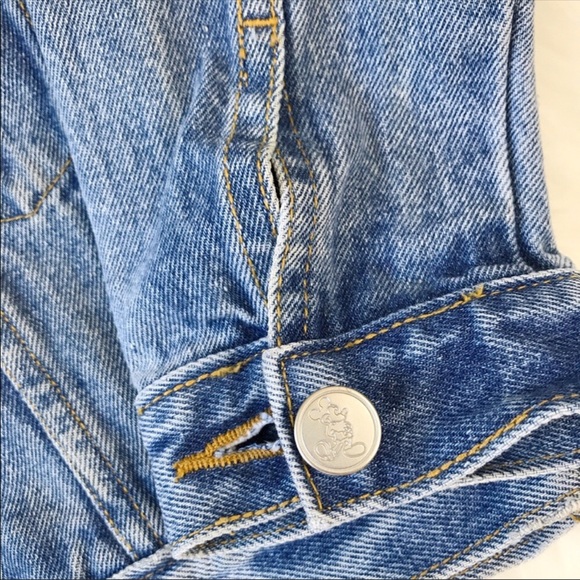 Vintage Disney denim cropped jacket. - Picture 3 of 4